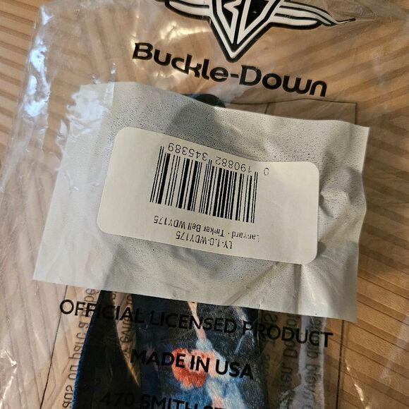 Buckle Down Lanyard Peter Pan Flying Scene Unisex 1" Neutral - Picture 3 of 7